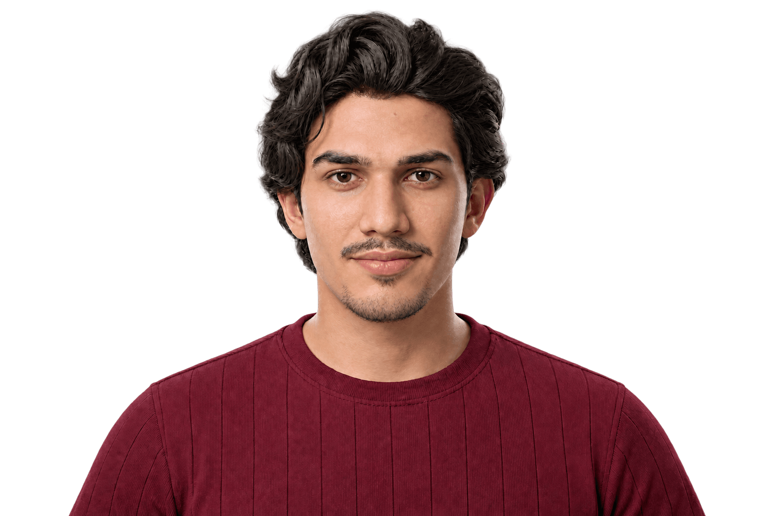 Digital portrait of Hashir Hussain