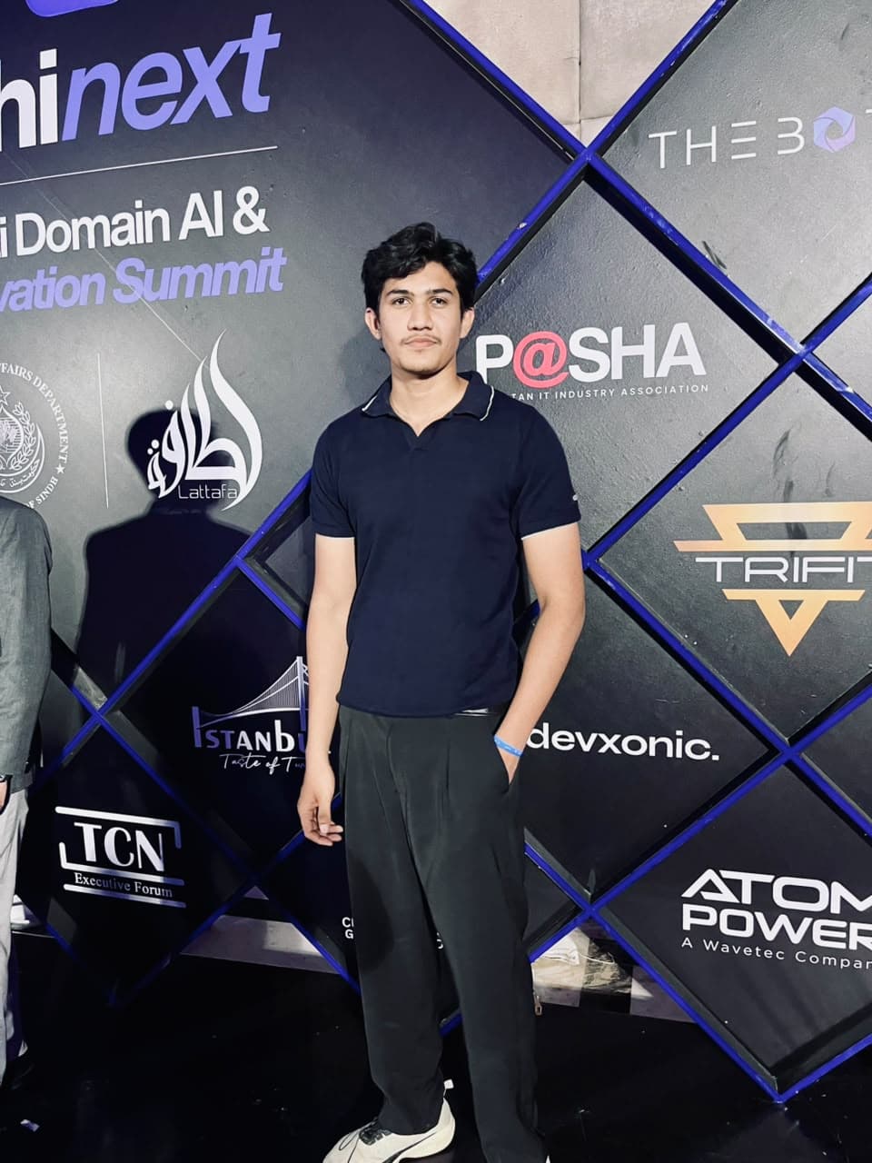 Hashir at the Multi Domain AI and Innovation Summit
